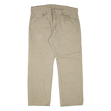 LEVI'S 559 Mens Trousers Beige Relaxed Straight W38 L30