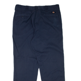 DICKIES 874 Workwear Mens Trousers Blue Regular Straight W38 L32