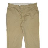 DICKIES Workwear Mens Trousers Beige Regular Straight W38 L28