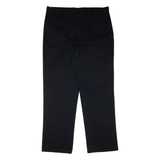 DICKIES Workwear Mens Trousers Black Regular Straight W38 L32