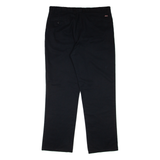 DICKIES Workwear Mens Trousers Black Regular Straight W38 L32