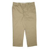 DICKIES 874 Workwear Mens Trousers Beige Regular Straight W40 L28