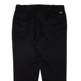 DICKIES Workwear Mens Trousers Black Relaxed Tapered W38 L29