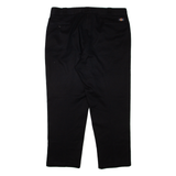 DICKIES Workwear Mens Trousers Black Relaxed Tapered W38 L29