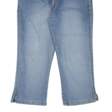 MISS SIXTY Cropped Womens Jeans Blue Regular Straight Stone Wash W26 L20