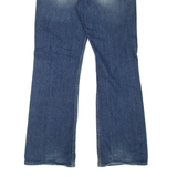 GUESS Falcon Womens Jeans Blue Relaxed Bootcut Stone Wash W33 L33