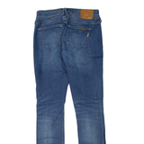 TRUE RELIGION Halle Womens Jeans Blue Slim Skinny Stone Wash W24 L28