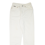 CALVIN KLEIN JEANS Womens Jeans Cream Regular Mom W28 L31