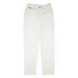 CALVIN KLEIN JEANS Womens Jeans Cream Regular Mom W28 L31