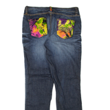 COOGI Womens Jeans Blue Slim Straight Stone Wash W30 L29