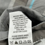 Levis Checked Cargo Shorts - 30W 12L Grey Cotton Blend