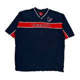 Texans Nfl Football Shirt - Large Navy Cotton
