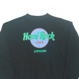 HARD ROCK CAFE London Womens Sweatshirt Black M