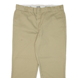 DICKIES 874 Workwear Mens Trousers Beige Regular Straight W36 L28