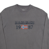 NAPAPIJRI Mens Sweatshirt Grey M