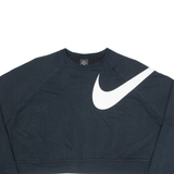 NIKE Crop Womens Sweatshirt Black XL