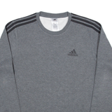 ADIDAS Mens Sweatshirt Grey S