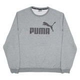 PUMA Mens Sweatshirt Grey XL