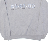 The Mark Of The Millennium Mens Sweatshirt Grey Crew Neck M