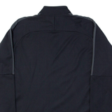 NIKE Fc Courtepin Mens Sweatshirt Black 1/4 Zip XL