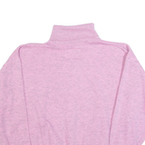 Zurich Womens Sweatshirt Pink Roll Neck L