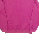 VINCI Caribic Island Mens Sweatshirt Purple Button Neck M