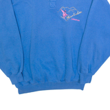 JUNGFRAU REGION Mens Sweatshirt Blue Collared M