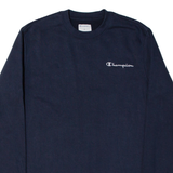 CHAMPION Mens Sweatshirt Blue S