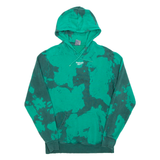 REEBOK Mens Green Hoodie XS