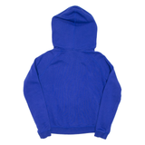 NIKE Womens Blue Hoodie M