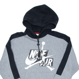 AIR JORDAN Mens Grey Hoodie XS