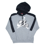 AIR JORDAN Mens Grey Hoodie XS