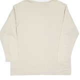 Womens Beige Hoodie L