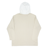 Womens Beige Hoodie L