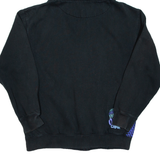 CRUNK WEAR Womens Black Hoodie Full Zip M