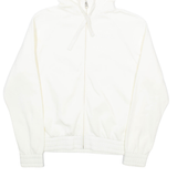 CHAMPION Mens Cream Hoodie Full Zip XS