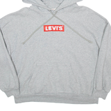LEVI'S Mens Grey Hoodie M