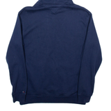 TOMMY HILFIGER Mens Blue Hoodie S