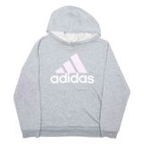 ADIDAS Womens Grey Hoodie L