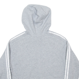 ADIDAS Cropped Womens Grey Hoodie UK 4