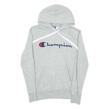 CHAMPION Mens Grey Hoodie S