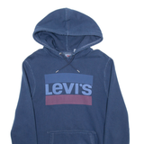 LEVI'S Mens Blue Hoodie S