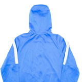 NIKE Mens Blue Hoodie Full Zip M