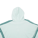 ADIDAS Cropped Womens Green Hoodie UK 10