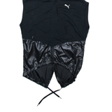 PUMA Sleeveless Womens Black Hoodie Full Zip XS