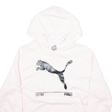 PUMA Womens Pink Hoodie L