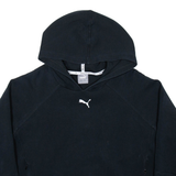 PUMA Cropped Womens Black Hoodie XL
