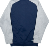 ADIDAS Mens Blue Hoodie Full Zip S