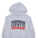 LEVI'S Mens Grey Hoodie S