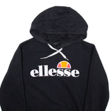 ELLESSE Womens Black Hoodie UK 14